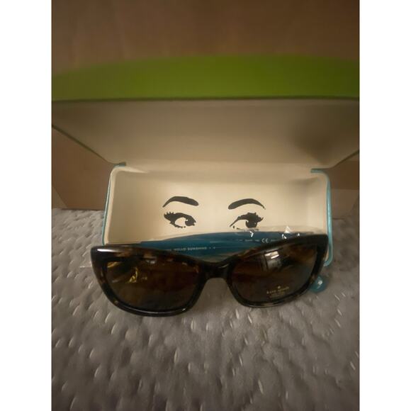 Kate Spade NewYork hello sunshine New tortoise sunglasses NIB